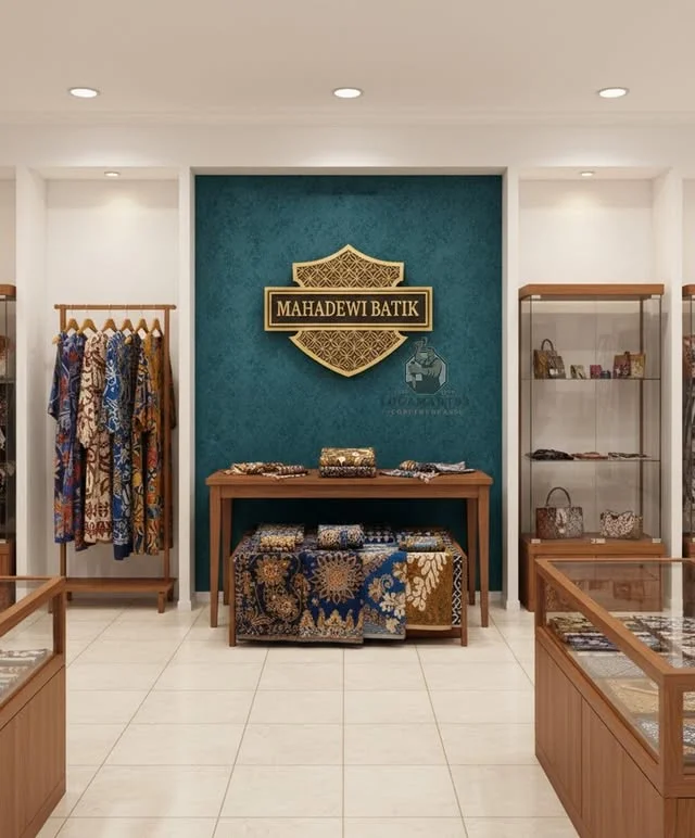 Logo Batik Mahadewi Kuningan Polished