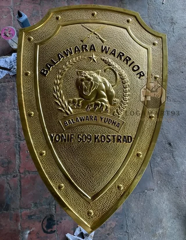 Logo Yonif 509 Kostrad Balawara Warrior Kuningan Tempa