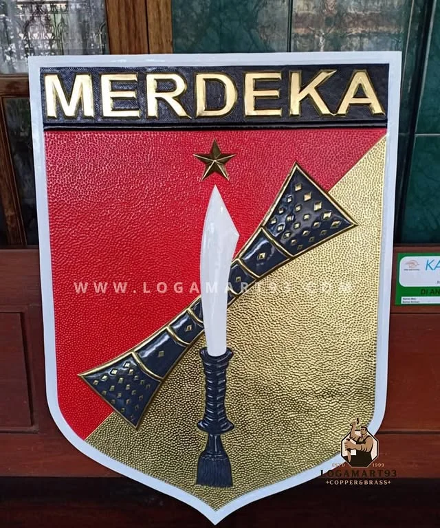 Logo Kodam Merdeka Kuningan Glossy