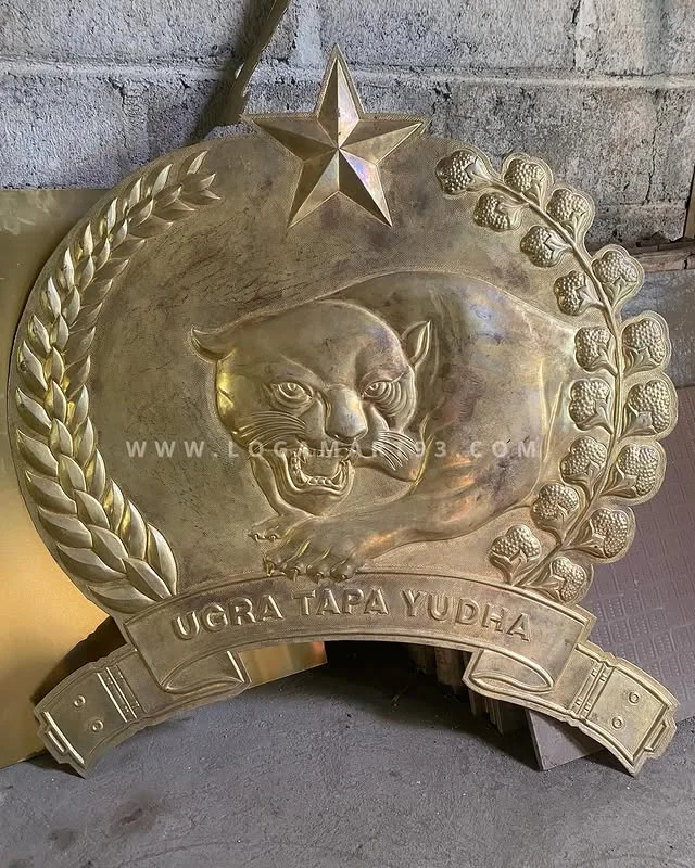 Raider 515 Infantry Battalion Logo Ugra Tapa Yudha TNI AD