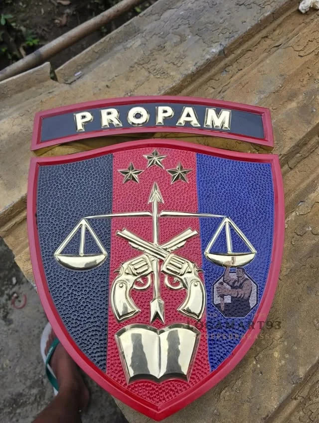 Logo Propam Kuningan Polished Custom