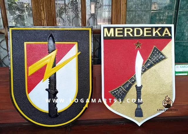 Logo Kodam Merdeka Kuningan Glossy