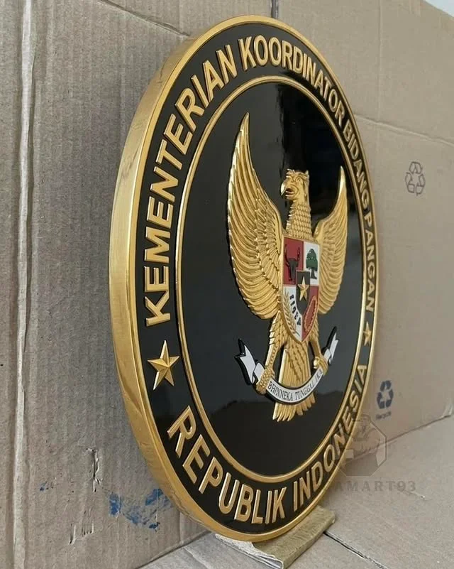 Logo Kementrian Koordinator Bidang Pangan RI Kuningan Tempa Custom