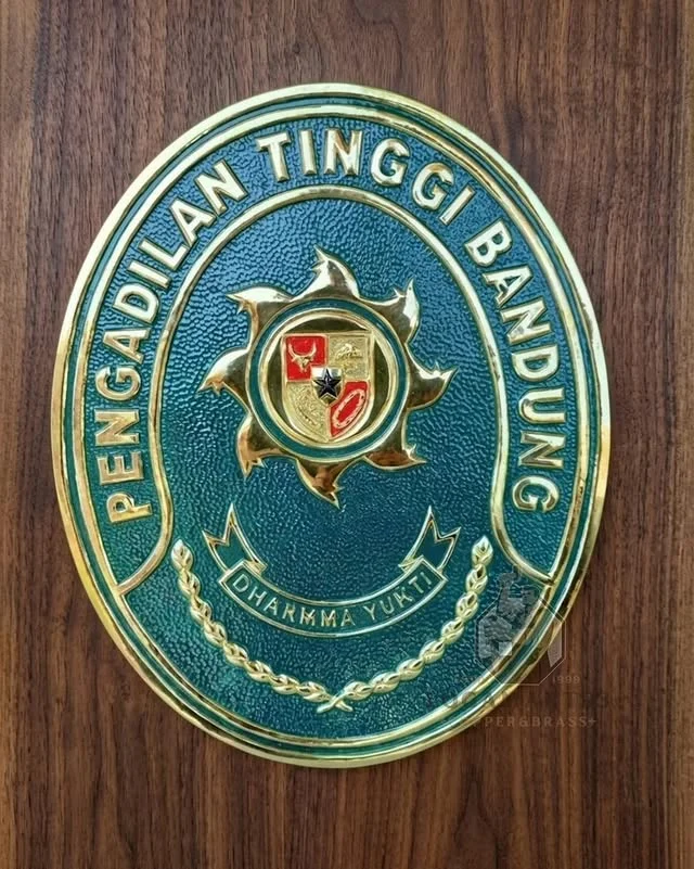 Logo Pengadilan Tinggi Bandung Kuningan Custom