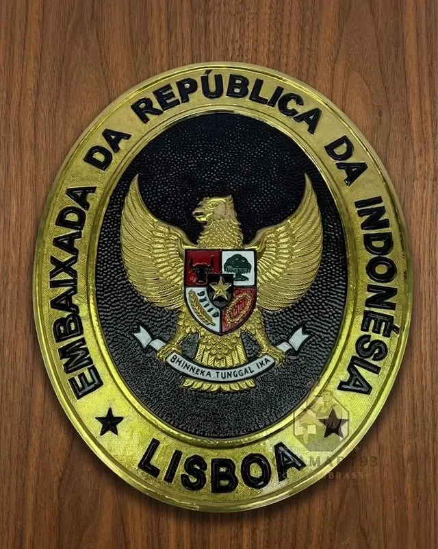 Logo Kuningan Kedubes Indonesia Portugal Custom