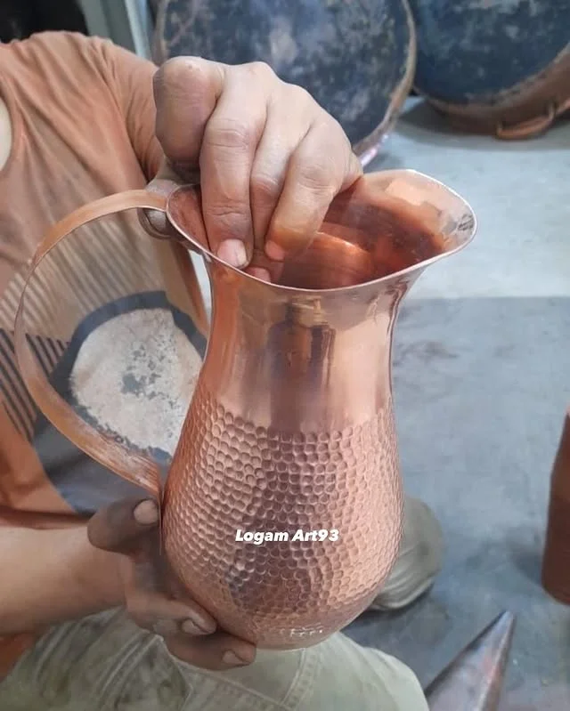 Teko Tembaga Tempa Custom