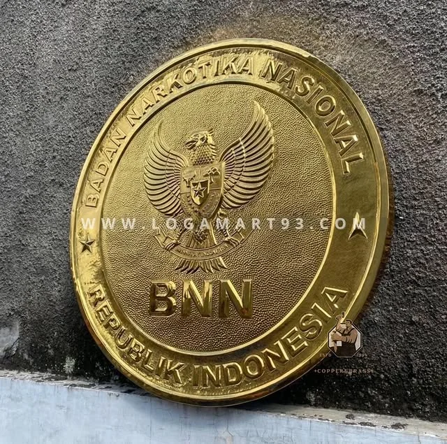 Logo Badan Narkotika Nasional (BNN) Kuningan Glossy