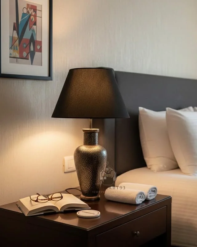 Custom Small Kendi Design Brass Table Lamp
