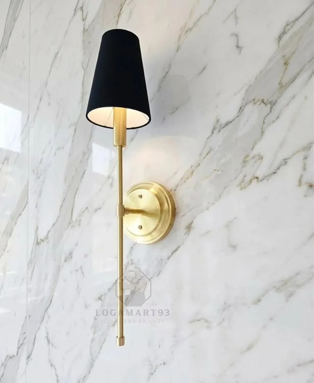 Custom Brass Wall Lamp Elegant European Design