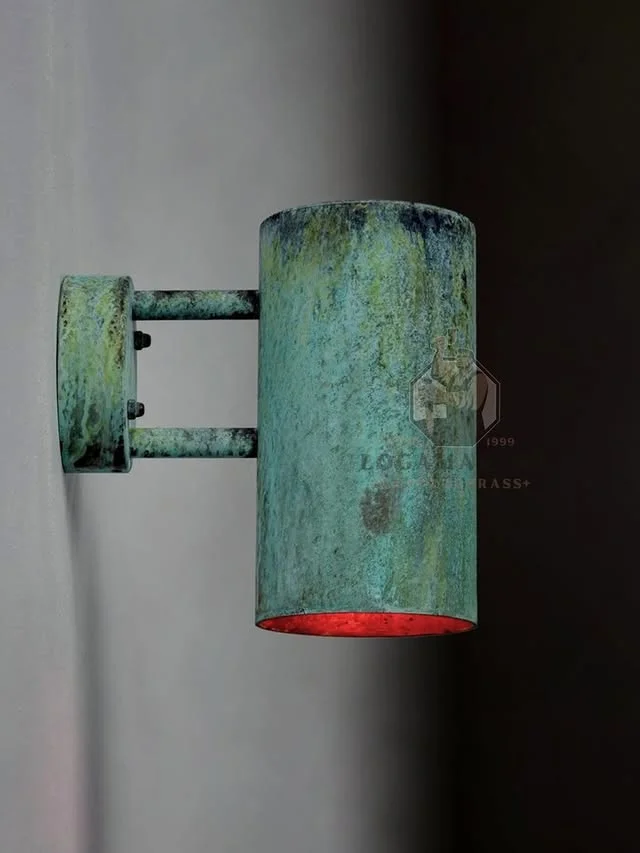 Lampu Dinding Kuningan Model Lengkung Antik (3)