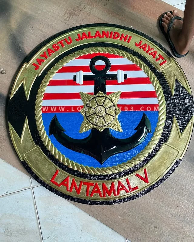 Logo Semboyan Komando Daerah Angkatan Laut V (Kodaeral V)
