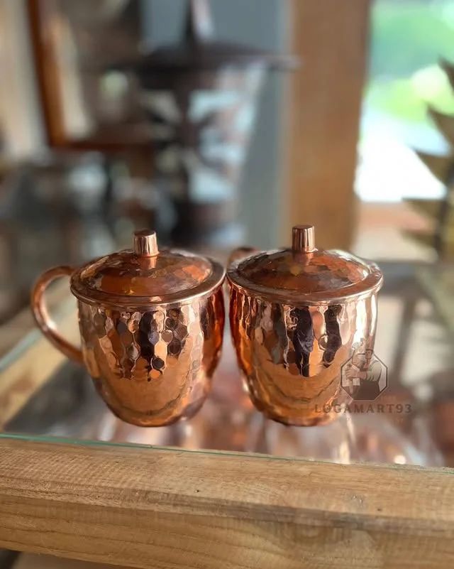 Custom Unique Antique Copper Glass