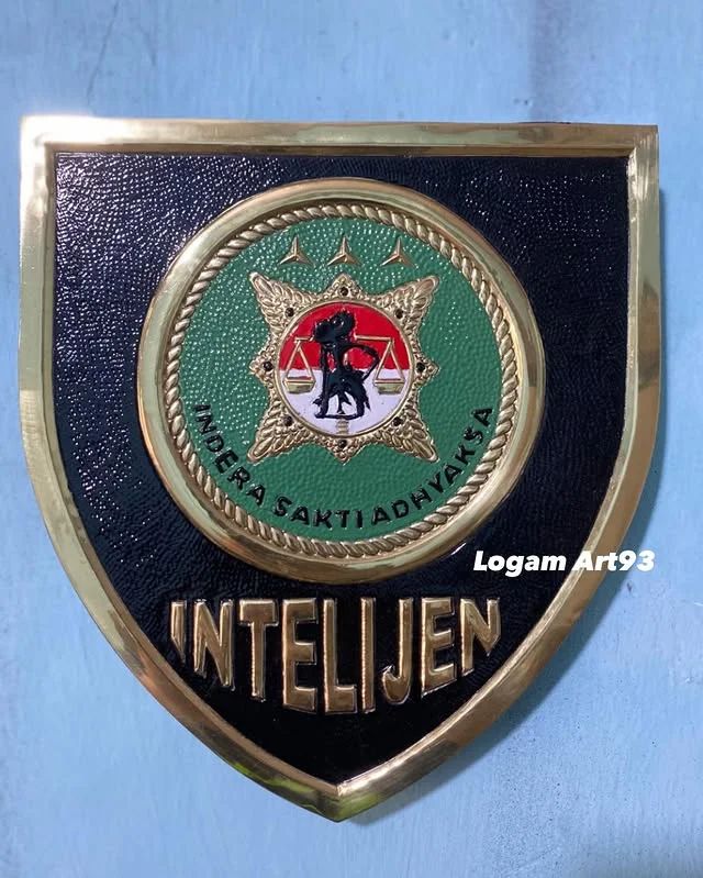 Logo Kuningan Ukir Intelegen Indera Sakti Adhyaksa