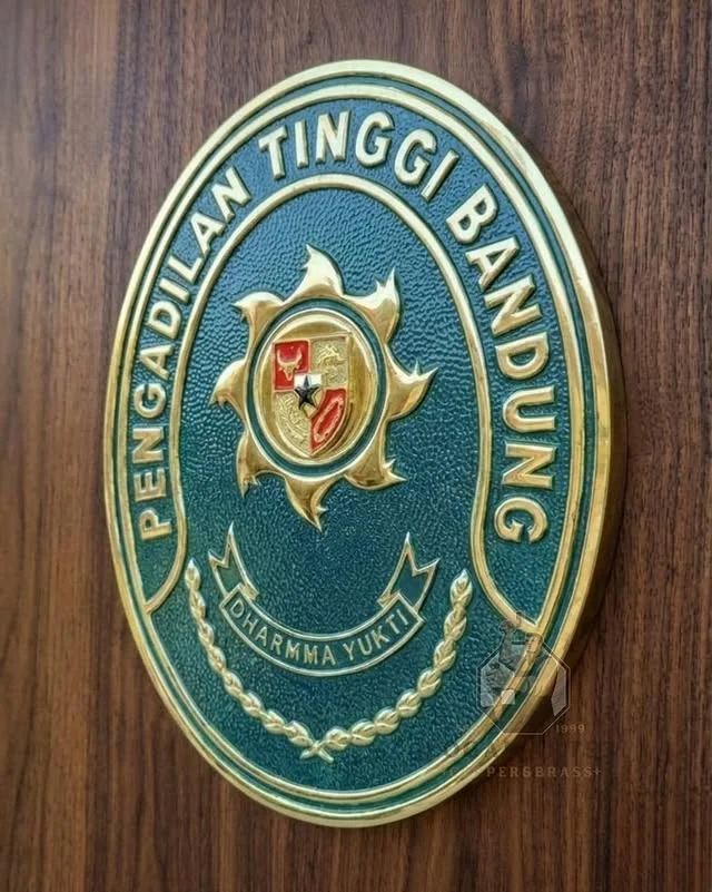 Logo Pengadilan Tinggi Bandung Kuningan Custom